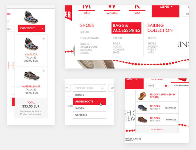 Camper SS/AW '12 website