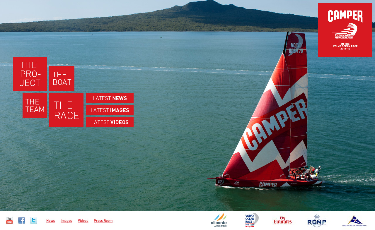 Camper in the Volvo Ocean Race